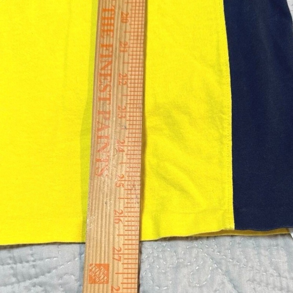 Polo by Ralph Lauren Big Pony Yellow Blue USA Flag Custom Fit T-Shirt Boys XL - Picture 7 of 7
